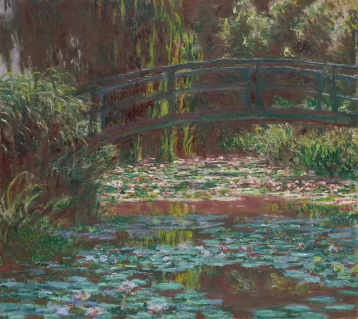 Claude Monet, Water Lily Pond
