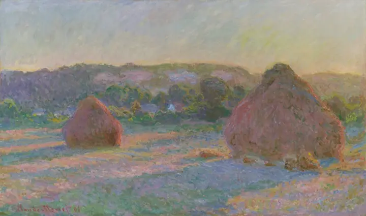 Claude Monet, Stacks of Wheat (End of Summer)